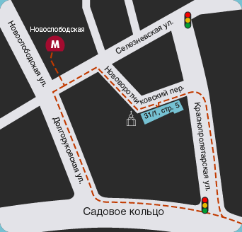 карта проезда